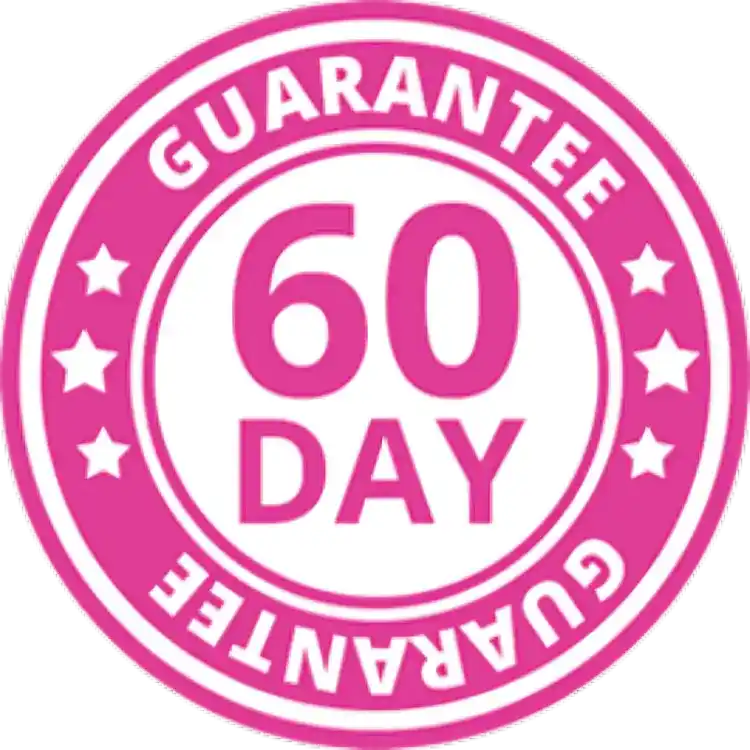 60-Day Money Back Guarantee badge for The Smoothie Diet program